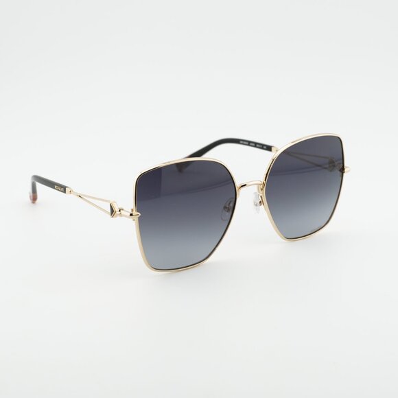 Missoni MIS 0052/S 0J5G 9O Sunglasses Gold Square Frame, Grey Lenses main image 8